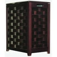 thumbnail image 1 of Oceanstar Mahogany Finished Rectangular Veneer Laundry Wood Hamper with Interior Bag RHV0103MH, 1 of 2