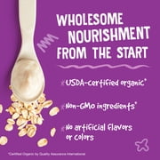 Earth's Best Organic Multi-Grain Baby Infant Cereal 4+ Months, Whole Grain Oats Spelt Barley, Clean Label, Non-GMO, Iron Fortified, 8 oz Box