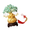 thumbnail image 1 of Flynix Feng Shui Bonsai Money Tree, Ornament, Decorative Coin Holder for Office, Living M, 1 of 9