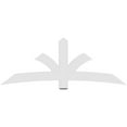 thumbnail image 4 of 84"W x 31 1/2"H x 2"D x 6"F, 9/12 Pitch, Davenport Architectural Grade PVC Gable Bracket, 4 of 8
