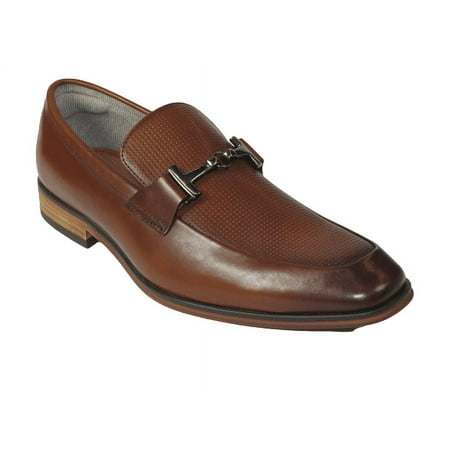 

Men s Shoes Steve Madden Soft Leather upper Slip On Swithun Tan