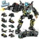 thumbnail image 1 of Kit de construcción de robots HISTOYE 51 en 1 con 700 bloques de construcción de 6 a 12 años, 1 of 7