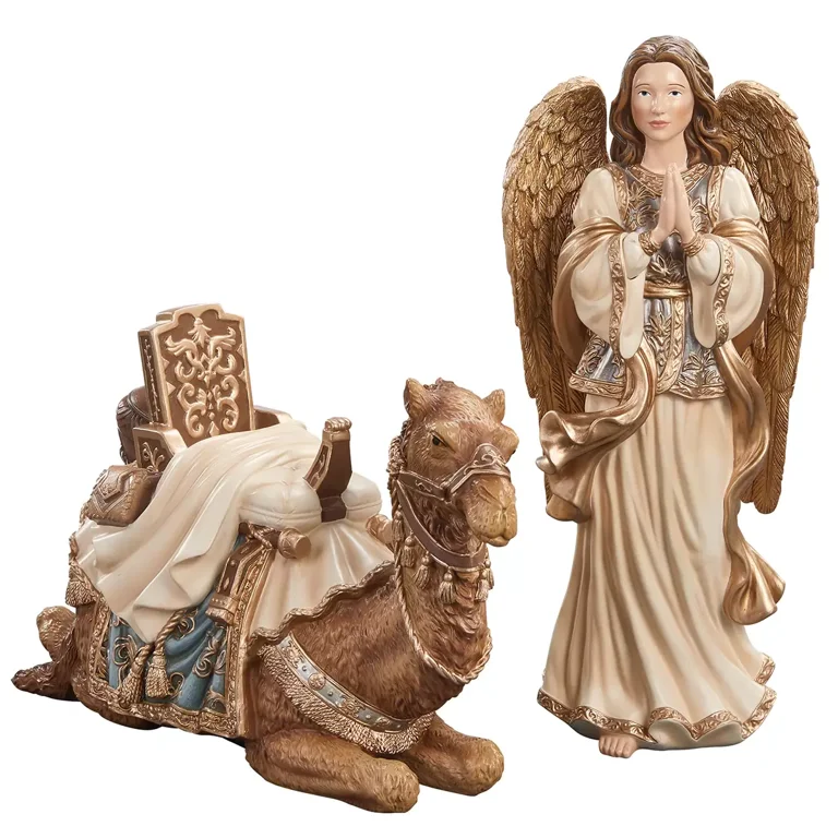 【未使用】KIRKLAND ナティビティセット 19ピース 【キリストの降誕】 Amazon.com: KIRKLAND Signature Hand-Painted Christmas