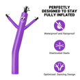 thumbnail image 4 of Tubo de baile inflable de repuesto para hombre, MOUNTO, 8 pies, morado, 4 of 5