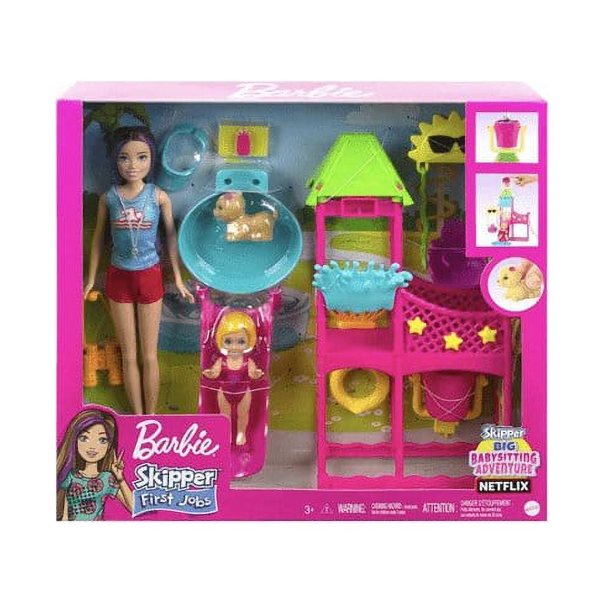 Barbie Skipper First Jobs™ - Waterpark 36x8x32cm