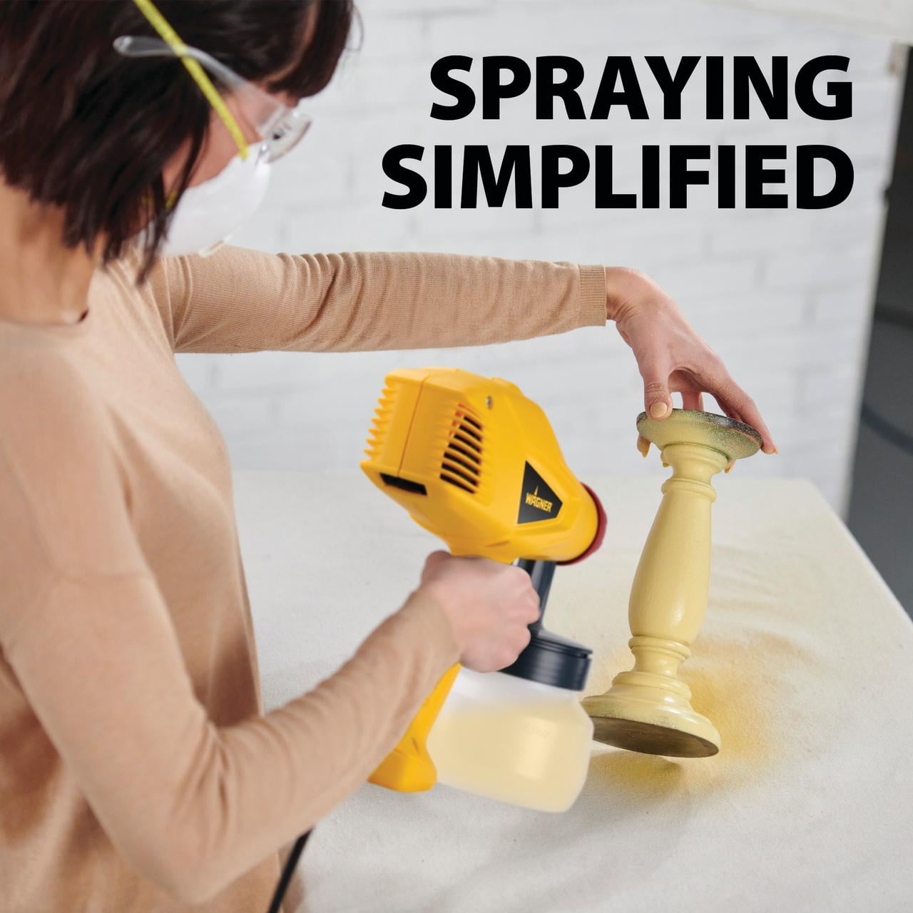 Wagner Control Spray Lite Crafting Paint and Stain Sprayer, Easy to Use for Beginners