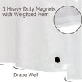 thumbnail image 4 of Revestimiento De Cortina De Ducha De Baño 3g,Impermeable, Transparente,183cm, 4 of 5