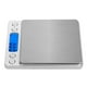 thumbnail image 5 of Toystoory Balanzas digitales LCD de precisión de 0,01/0,1g, 500g/1/2kg, Mini electrónica de gramos, de peso para té, para Cocina y Comedor plata 2kg Toystoory HA000836-02B, 5 of 6