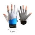 thumbnail image 6 of Cycling Gloves Wear Resistant Silicone Palm Fishing Gloves for Outdoor Camping Mountaineering Fitness, 6 of 8