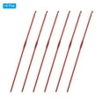 thumbnail image 3 of Uxcell 2mm Aluminum Crochet Hook Knitting Crochet Knitting Needles Crochet Hooks with Size Red 6Pcs, 3 of 6