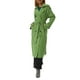 Gupgi Women Jackets Double Breasted Long Trench Coat Classic Lapel Long Sleeve Windproof Overcoat - image 2 of 9