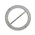 thumbnail image 1 of 100pcs Electroplated Chair Buckle Creative Round Belt Buckle Decoration (Inner Diameter 50mm, External Diameter 68mm), 1 of 6