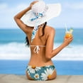 thumbnail image 5 of Daisy Detachable Sponge Adjustable Strap Bikini Set Two-Pack Swimsuit Swim Suit - Beach Pool Vacation Club, 5 of 6
