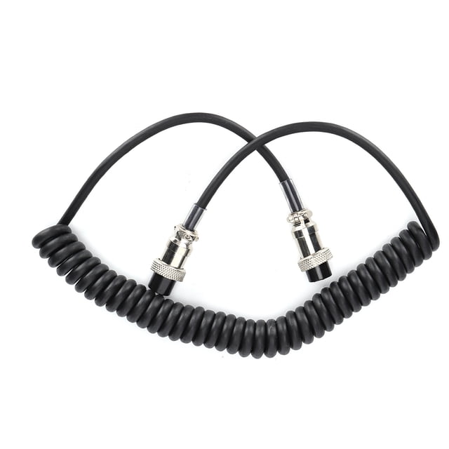 Cable de Micrófono de Pvc de 8 pin, 8 pin Hírra de Escrito de escritorio PVC Cable de Micrófono Corcillos de Micrófono de Micrófono para Al Aire Libre para El Hogar para LA