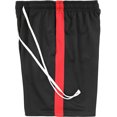 thumbnail image 4 of Hat and Beyond Men's Athletic Stripe Track Shorts with Drawstring, 4 of 5