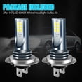 thumbnail image 2 of Kit de faros delanteros LED H7 de 2 unidades, 6000 K, superblanco, 110 W, 4800 lm, 2 of 5