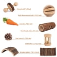 thumbnail image 2 of Accesorios de juguete para ratas Cage Sofier Natural Guinea Pig, 2 of 6