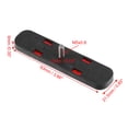 thumbnail image 3 of 4 Pcs M5x0.8 Red Plastic Universal Rectangular Screw Mount Reflective Warning Reflector for Motorcycle, 3 of 6