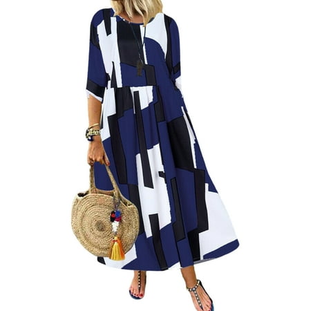 

Avamo Nightgowns for Womens Short Sleeve Sleepwear T Shirts Dress Casual Lounge Long Maxi Dress Summer Loungewear Pajama Pjs Dress