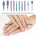 thumbnail image 3 of Brocas de diamante para uñas, fresa para manicura, fresa para cutículas, cortador eléctrico rotatorio, 3 of 4