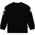 thumbnail image 3 of Men's Mitchell & Ness  Black Atlanta Falcons Training Camp Vintage Logos Long Sleeve T-Shirt, 3 of 3