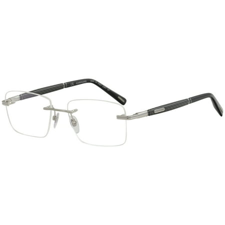 Chopard Eyeglasses VCHC37 VCH/C37 0583 23K Silver Rimless Optical Frame 56mm