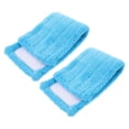 thumbnail image 3 of 2 recambios de microfibra para mopa de polvo, fundas de repuesto para cabezal de mopa, almohadilla coral para limpieza del hogar (azul), 3 of 8