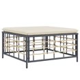 thumbnail image 6 of vidaXL 7 Piece Patio Lounge Set with Cushions Anthracite Poly Rattan, 6 of 8