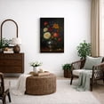 thumbnail image 5 of Canvas Print Still Life Flower Wall Art Vintage Botanical Decorative for Living Room Bedroom - 24"x36", 5 of 8