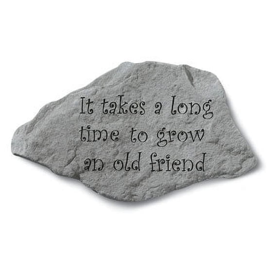 It takes a long time… Memorial Garden Stone Décor