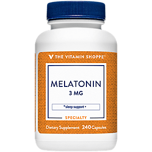 Melatonin for Sleep Support  3 MG (240 Capsules)