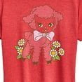 thumbnail image 3 of Instant Message - Vintage Lamb  - Women's Short Sleeve Graphic T-Shirt, 3 of 6