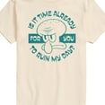 thumbnail image 3 of Spongebob Squarepants - Ruin My Day  - Men's Short Sleeve Graphic T-Shirt, 3 of 6