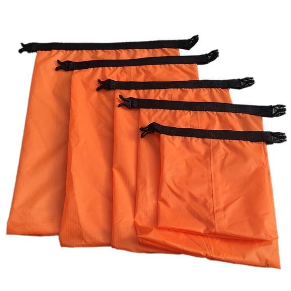 Outdoor 210T Waterproof Fabric Bag Five Sets For River Trekking Rafting Tour 5 Colors