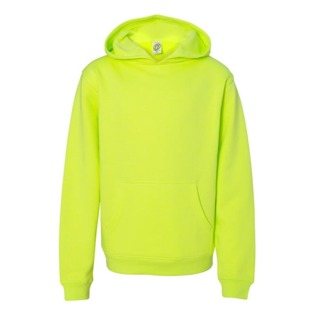safety yellow hooded sweatshirts