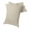 750 TC Cotton Rich Pillowcase Set King 21" X 40" Size - Strong 4" Z Hem Finish -Ultra-Soft Luxurious Feel -Made for Sound Sleep from Liberty Range Ivory