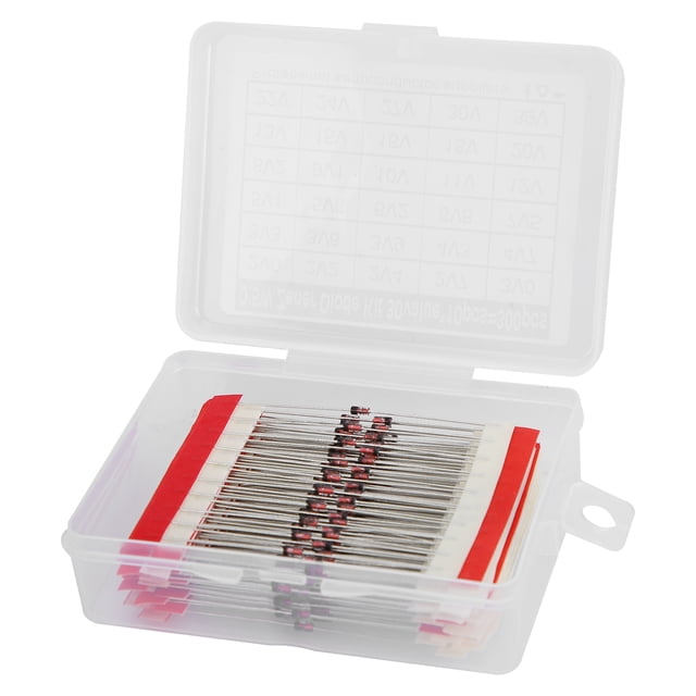 Diodes,300Pcs Diodes Kit Low Diode Assortment Voltage References Diode Assortment Enhanced Features