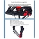 thumbnail image 2 of Adult Bike Helmet, Light Microshell, Men and Women, Fit Adjustment Suggested Fit 57-63cm for Cycling, 2 of 5