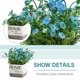 thumbnail image 3 of Topiarios, plantas y flores artificiales, mini plantas, maceta., 3 of 5