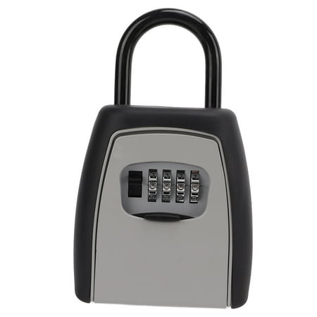 LHCER Portable Key Lock Box,Key Lock Box Hanging Portable Resettable ...