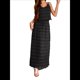 thumbnail image 2 of Conjunto de 2 Piezas para Mujer, Estilo Casual, con Falda Larga y Tirantes para Salir A la Playa. Negro S, 2 of 7