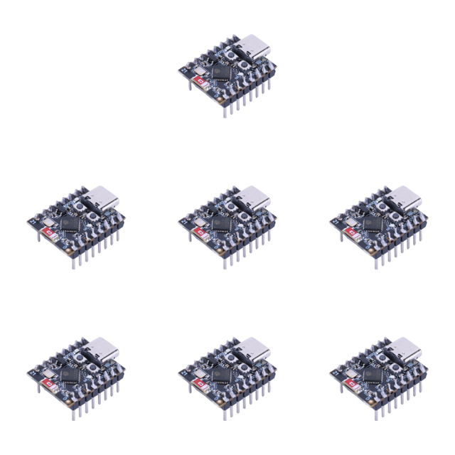 ESP32-C3 Placa desarrollo SuperMini compatible con dientes (soldada) Azul
