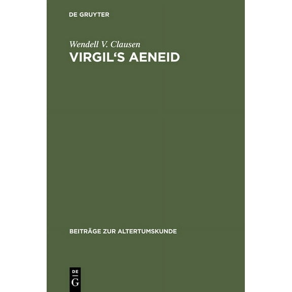 Beiträge Zur Altertumskunde Virgil's Aeneid: Decorum, Allusion, and Ideology, Book 162, (Hardcover)