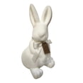 thumbnail image 1 of Lapin blanc floqué assis, 17po, par « Way to Celebrate », 1 of 6