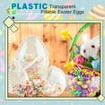 thumbnail image 3 of Clear Jumbo Easter Eggs,Tutuviw 6 Pcs 8 Inche Plastic Giant Easter Empty Eggs with Handles,Fillable Clear Jumbo Easter Eggs for Easter Hunt Gift Baskets Surprise Party Decoration, 3 of 8