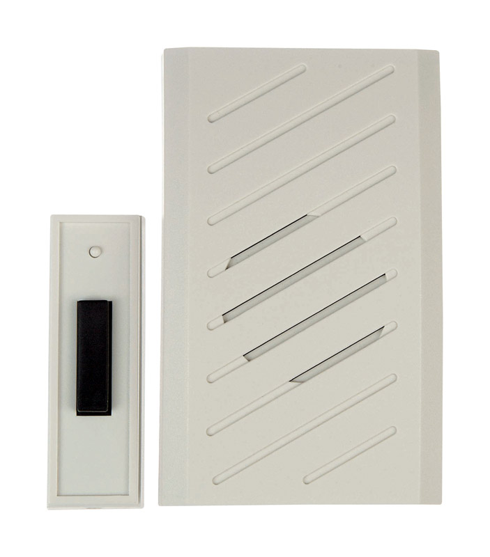Carlon RC3250 Cordless PlugIn Door Chime, 13 Tone, Lithium