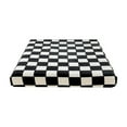 Kezqiaxn Twin Xl Fitted Sheet, 71x79In Flannel Velvet Checkered