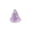 Purple, variant on AURIGATE Glow in the Dark Gnome Resin Mini Figures, 0.7 Inch Cute Luminous Elf Figurines for Home Garden Party Favor