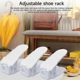 thumbnail image 3 of 10pcs Double Layer Space Saving Shoe Rack Storage Holder, Non- Shoes Organiser Storage Idea,black, 3 of 5