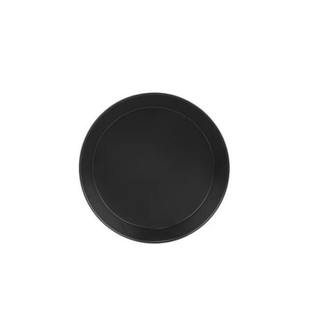 GROWDOTS Plant Saucer Plant Tray Drip Trays 8 Inch Round Black Plastic Flower Planter Saucers Plant Drainage Tray Black 3 Pack